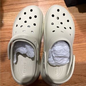 Crocs Mega Crush Classic Clog - Cream